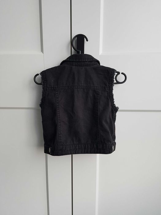 Kamizelka dziecięca unisex czarna 68