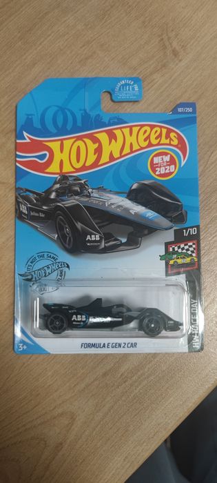 Hot wheels formula e gen 2 car hw race day 1/10 rocznik 2017