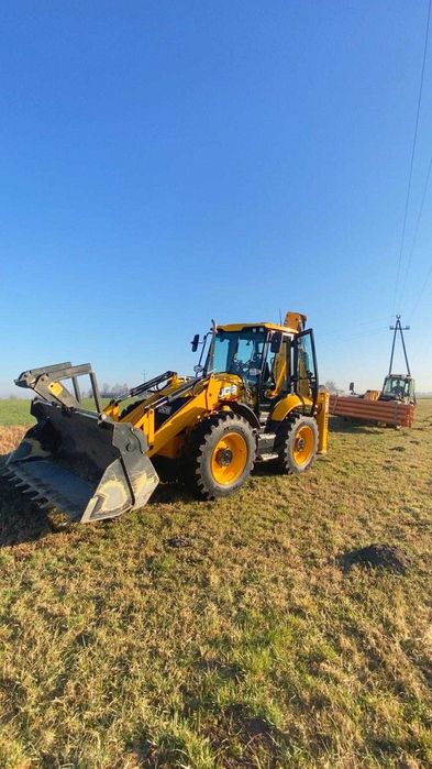 Usługa Koparko-ładowarką JCB 4CX