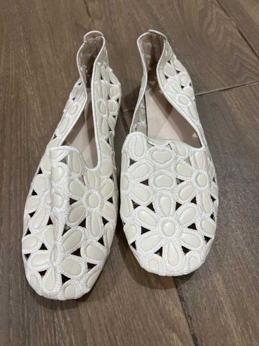 mocassins sapatos abertos 41 bege