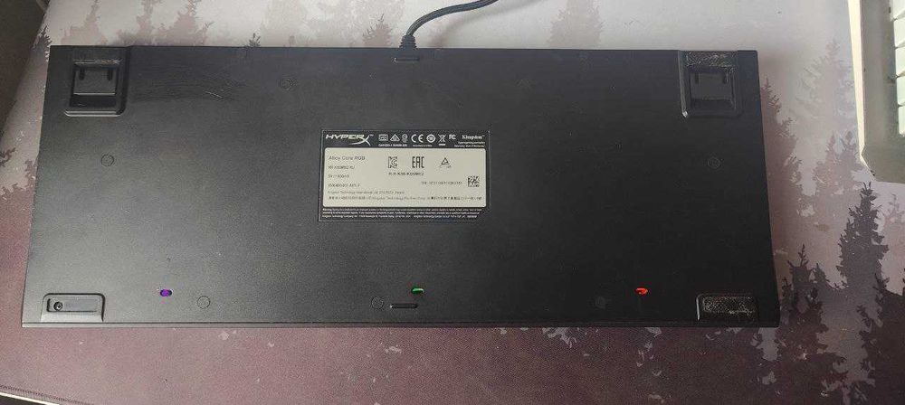 Клавіатура дротова HyperX Alloy Core RGB Membrane Gaming USB
