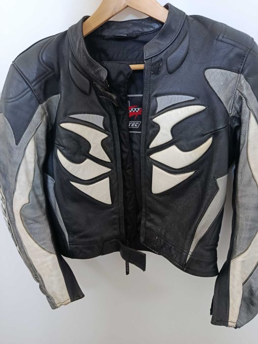 Casaco motard unisexo em couro Hein Gericke