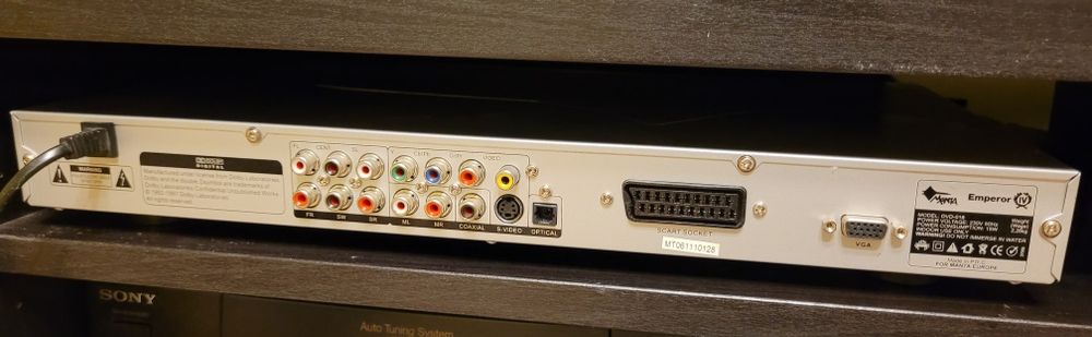 Manta emperor IV - odtwarzacz DVD