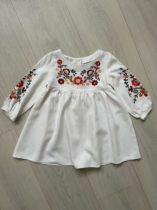 Льняна сукня вишиванка на 2-3 рочки