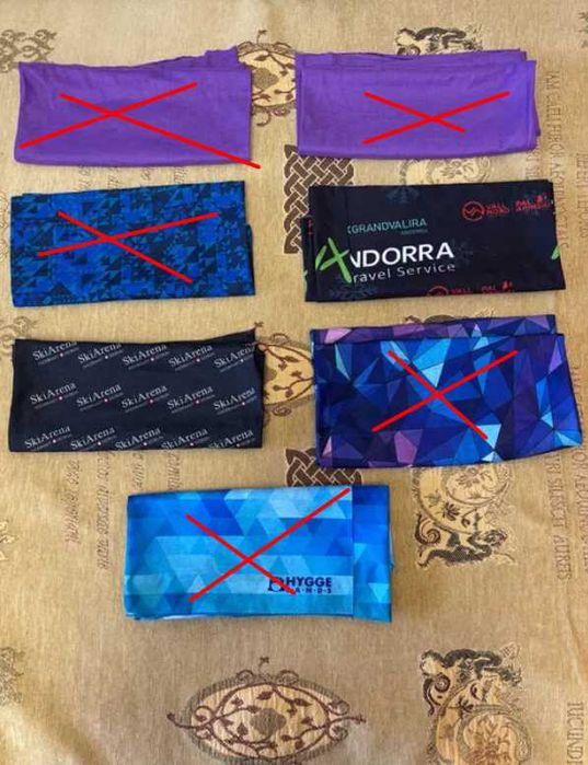 Бафи спортивні 100грн/шт