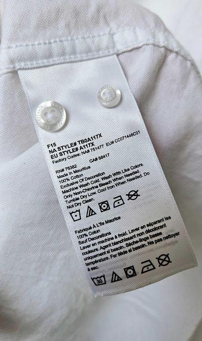 Biała bawełniana koszula Timberland