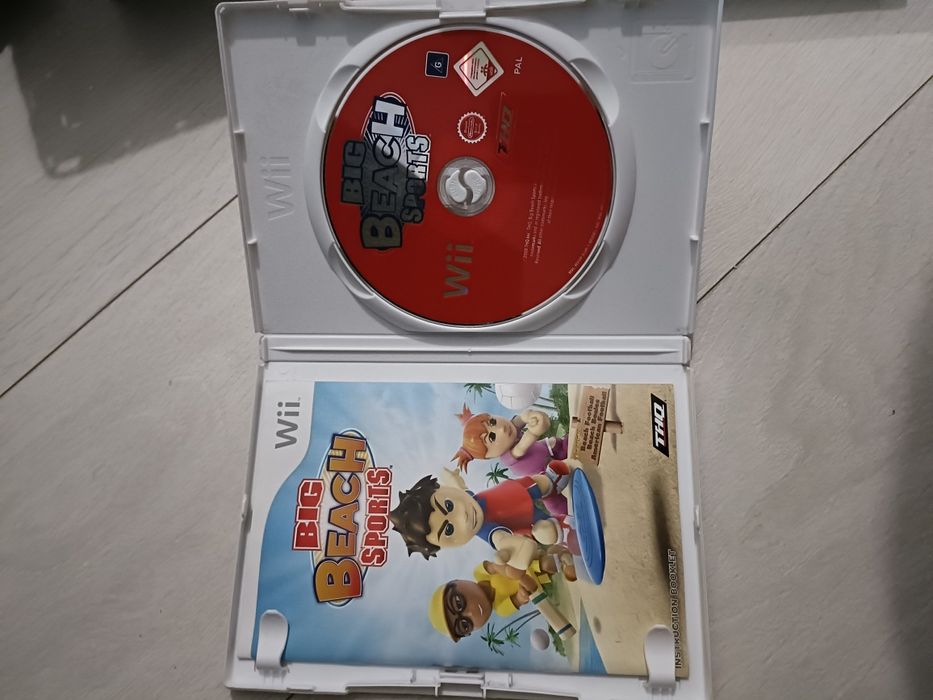 Nintendo Wii big beach sports + pudełko