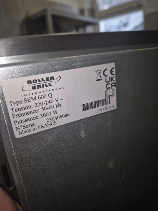 Roller grill sem 600Q salamander nowy