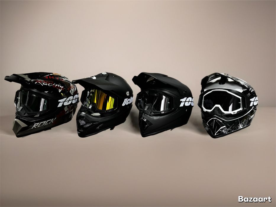 Эндуро кроссовый мото шлем мотошлем для квадроцикла