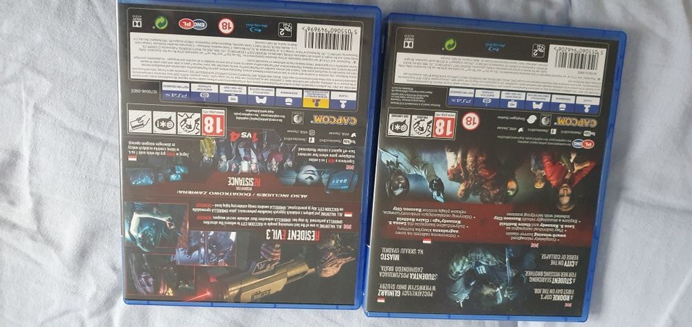 Resident evil 2,3 ps4