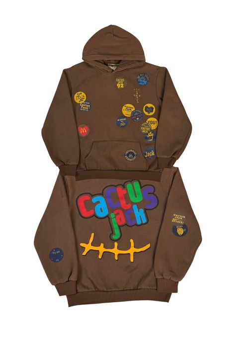 Bluza Travis Scott Cactus Jack x McDonald's Sticker Bomb Hoodie