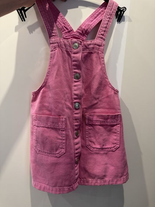 Джинсовый сарафан Zara 98 см + футболка Next by