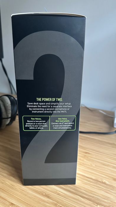 Shure MV7i nowy, nieodpakowany, do podcastów i nie tylko