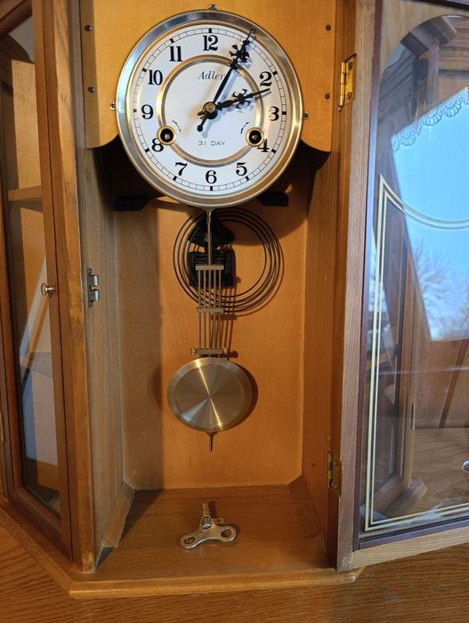 Zegar ścienny z wahadłem Adler