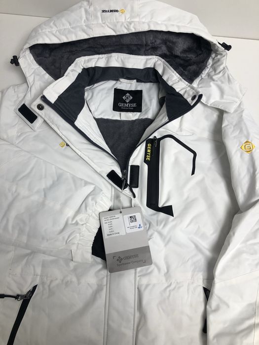 Нова чоловіча Лижна куртка GEMYSE CT001 XL біла