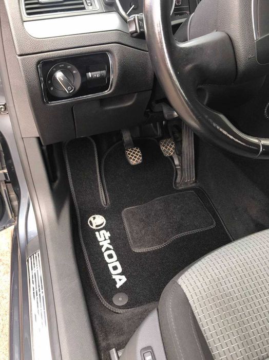 Текстильні коврики Skoda Oktavia Fabia Super B Kodiaq Rapid Roomster