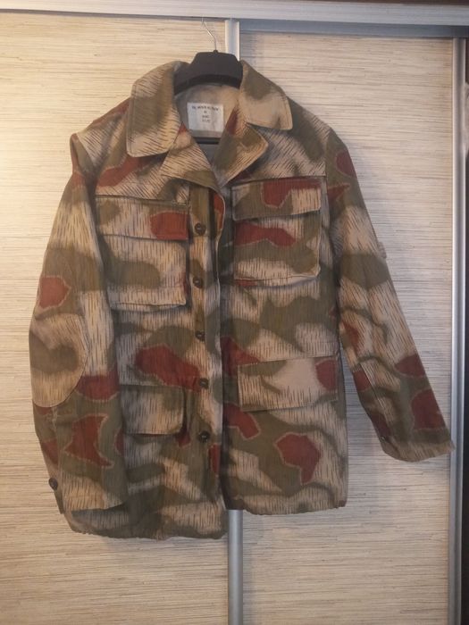 Vintage west German 1968 rok mundur splinter camufllage army 46