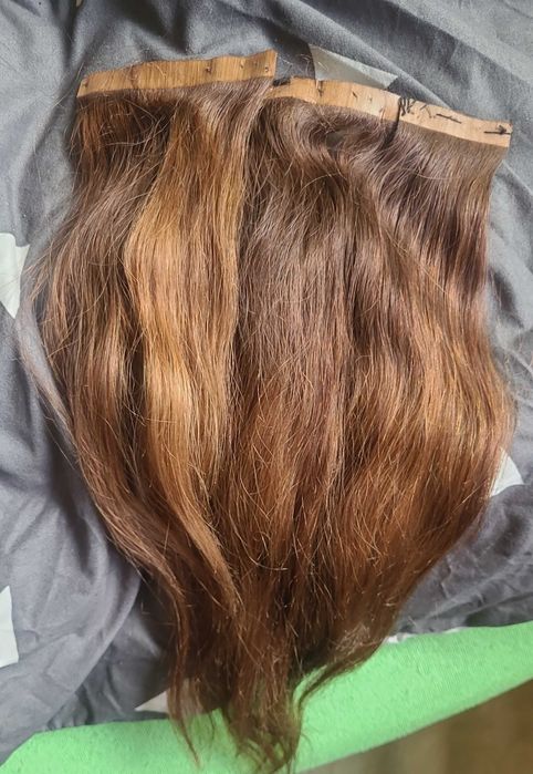 Foxt locks włosy 100% naturalne premium bezszwowe clip in