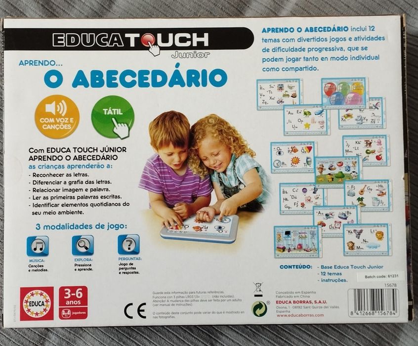 Jogo " O ABCedário" interactivo