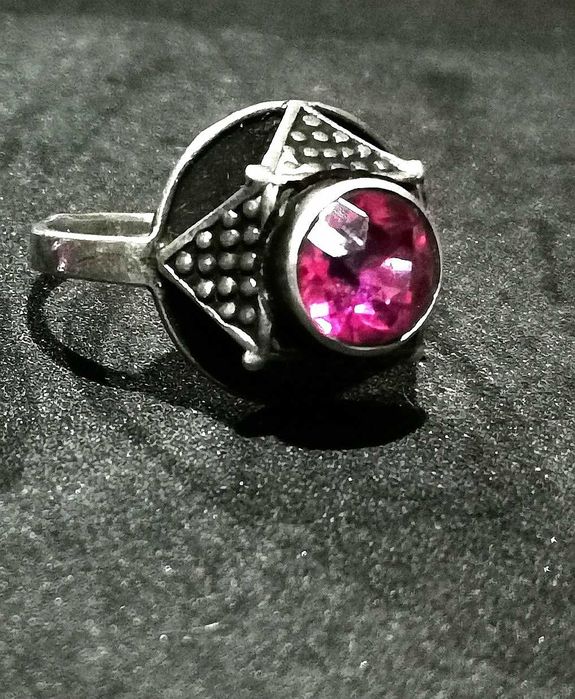 Перстень серебро СССР 875