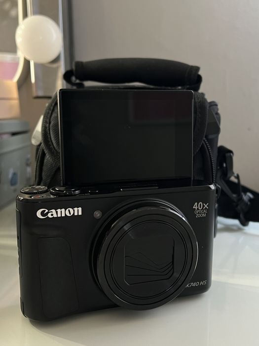 Camara Canon SX740 HS s/ flash