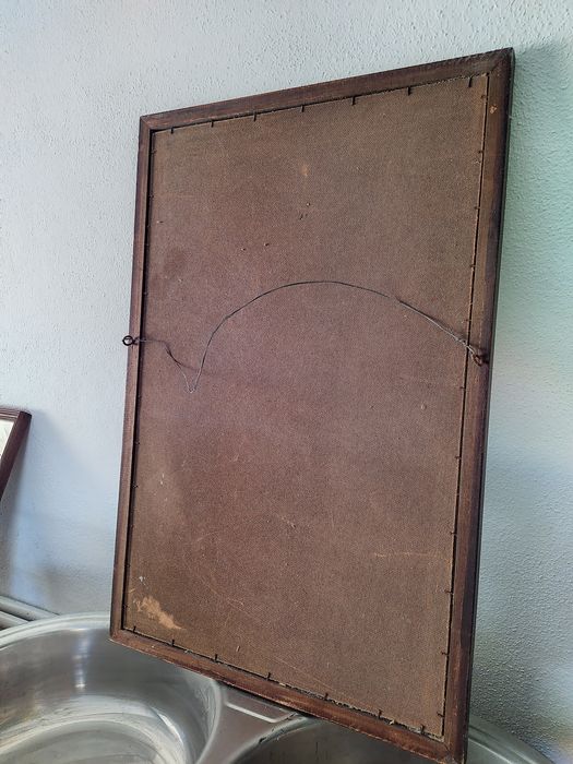 Espelho moldura Madeira