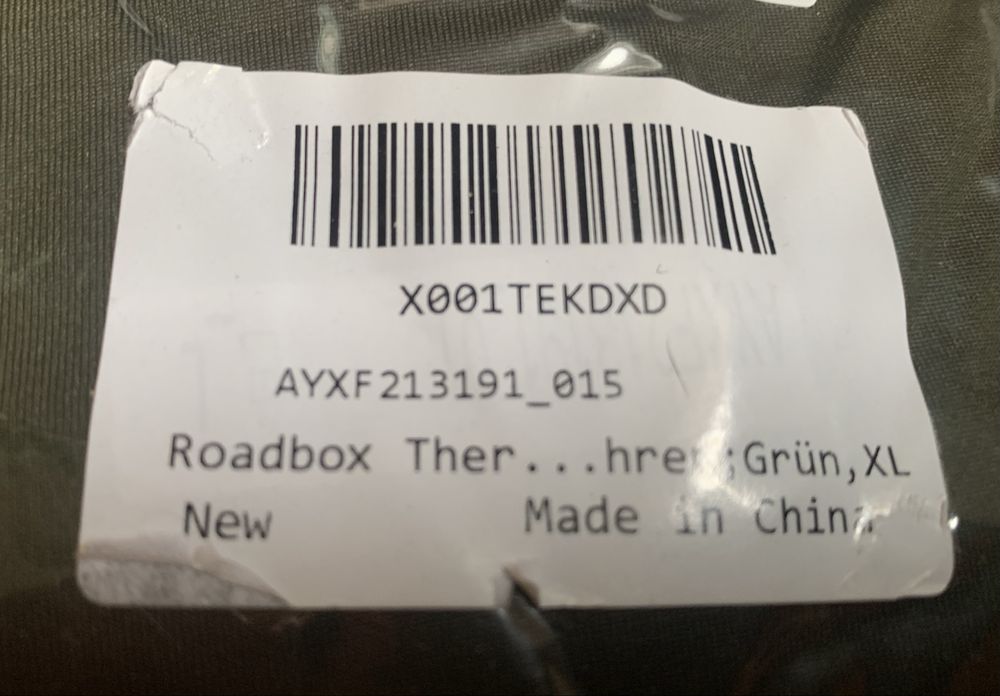Комплект чоловічоі термобілизни Roadbox розмір Xl