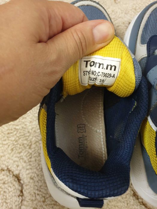 Кроссовки Том м/31 размер/стелька 19,3 см