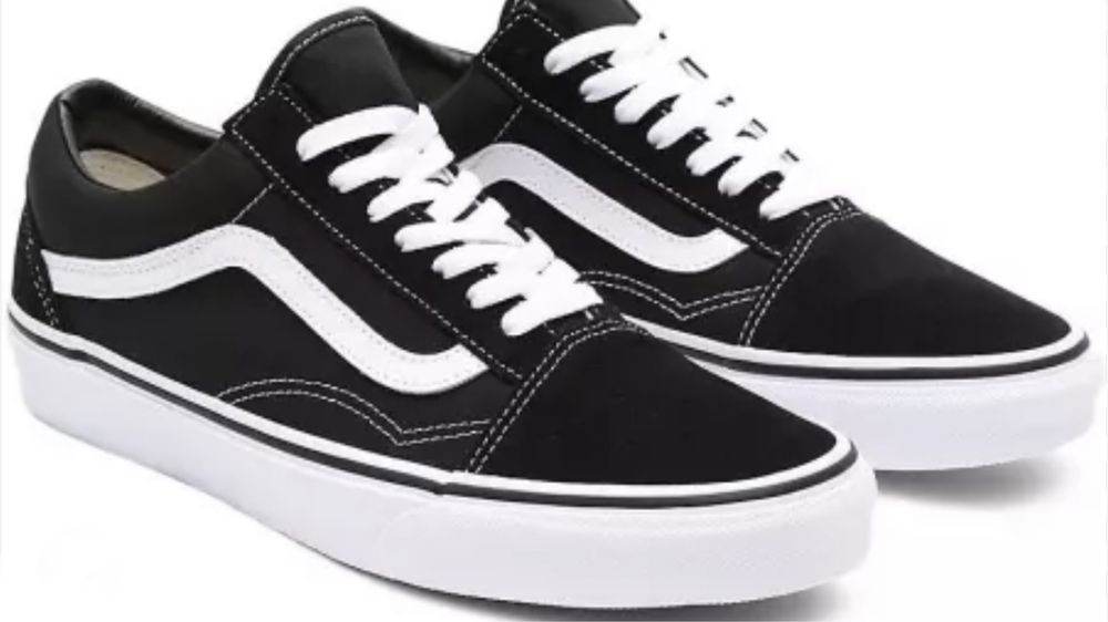 Trampki tenisowki buty Vans Old skool school 42 czarno-biale