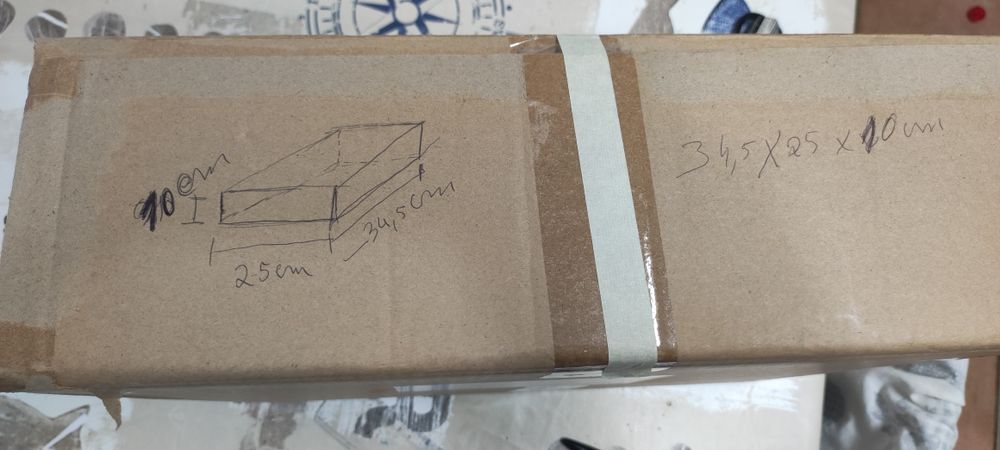 Forma retangular (34,5x25x10)