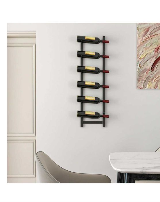 Stojak na wino na 6 butelek