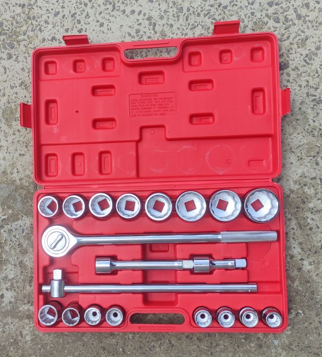 Набір головок 3/4 21 ел 12 гранні інструментів для вантажних авто