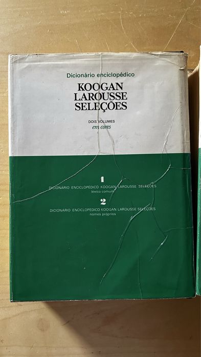 Dicionário Enciclopédico Larousse (2 vol) da Selecções Reader’s Digest