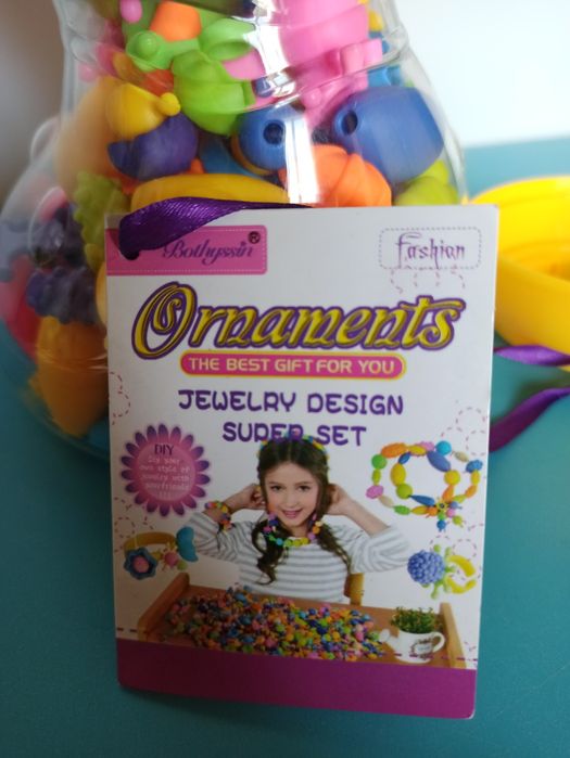 Zestaw kreatywny koralików na biżuterię