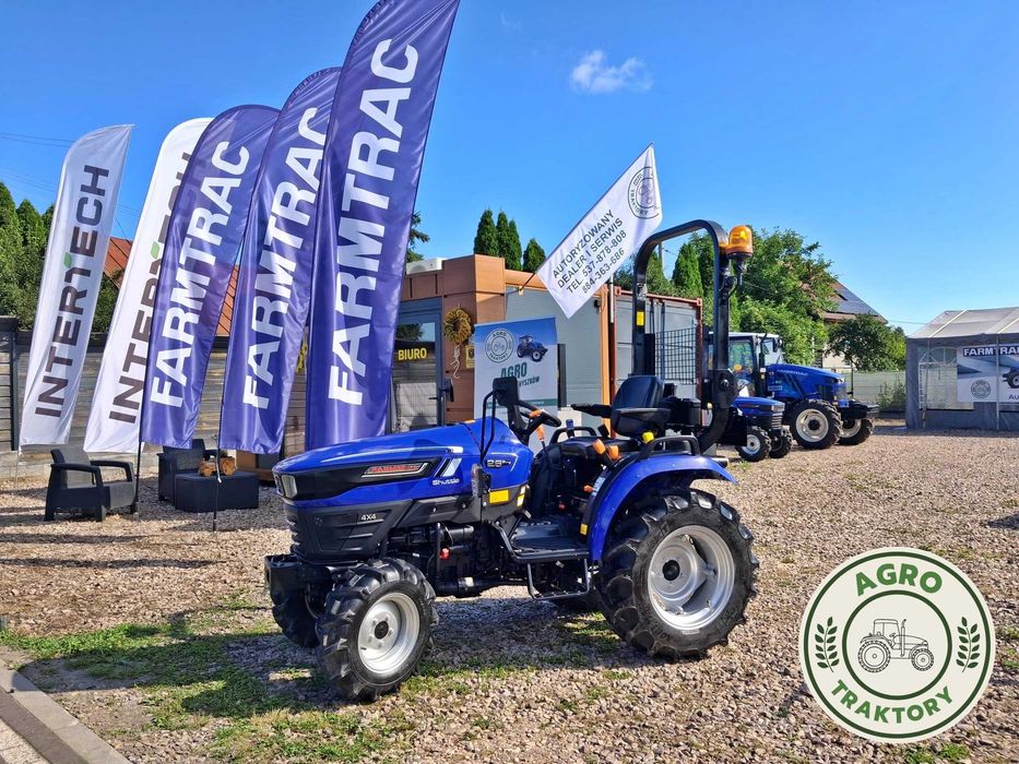 Ciągnik 26 PRO rewers 9x9 FARMTRAC nie kubota 4 LATA GWARANCJI