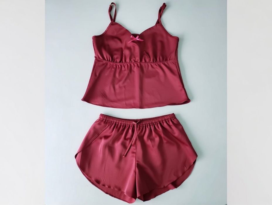 Piżama damska satynowa rozmiar L