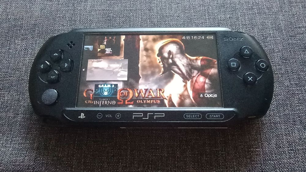 Konsola psp street plus gry