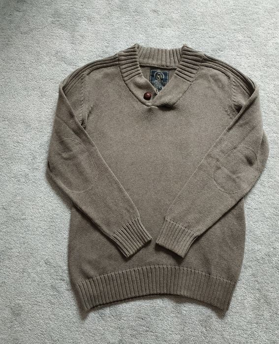 Sweterek sweter męski S serek