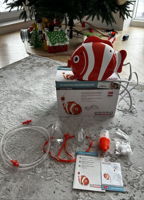 Інгалятор, небулайзер Gamma Nemo компресорний