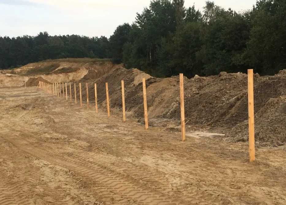 Słupek bal pal ogrodzeniowy drewniany dł230cm fi10cm HIT ze Swadzimia