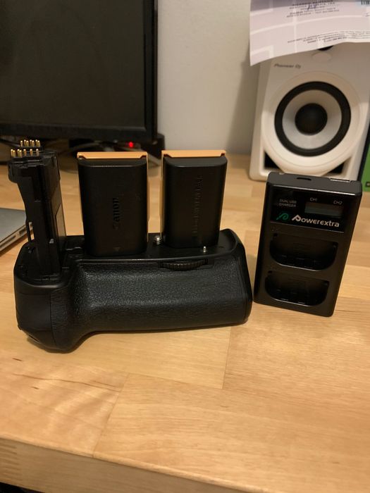 Kit Canon 80d + acessórios e mochila