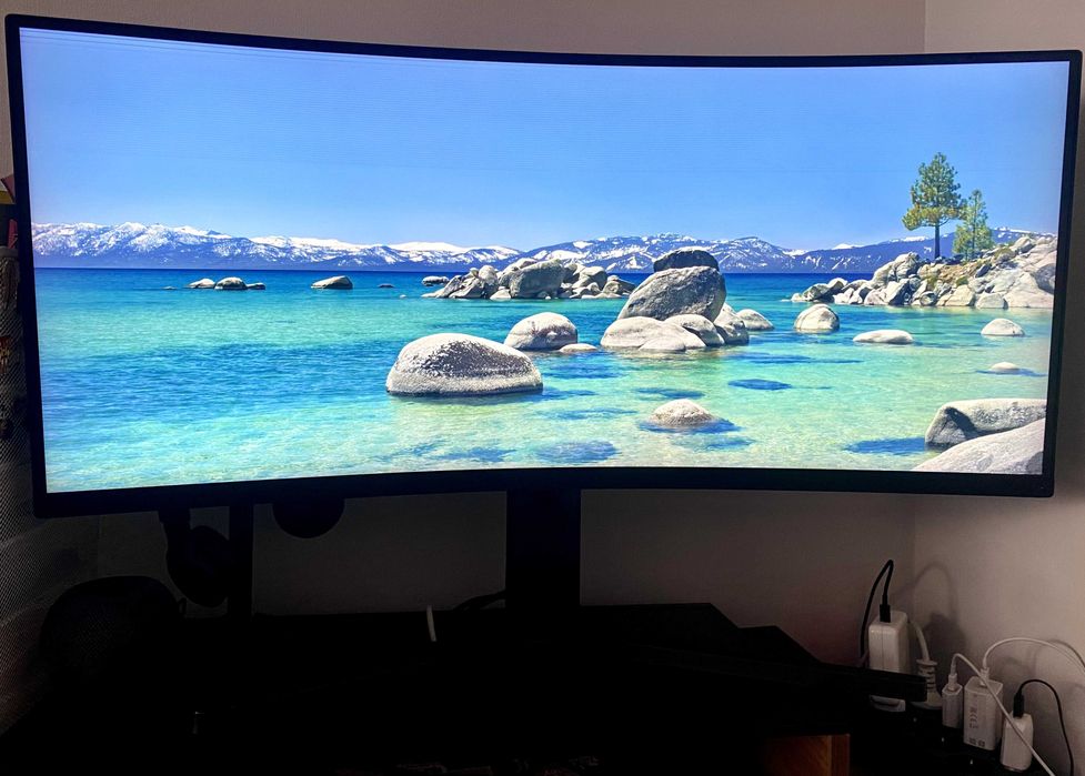 Xiaomi Mi Curved Monitor 34" 144Hz — дефект матриці