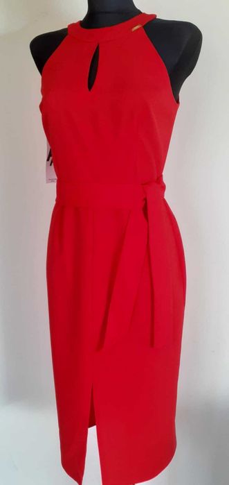 Elegancka sukienka czerwona 40/42'now