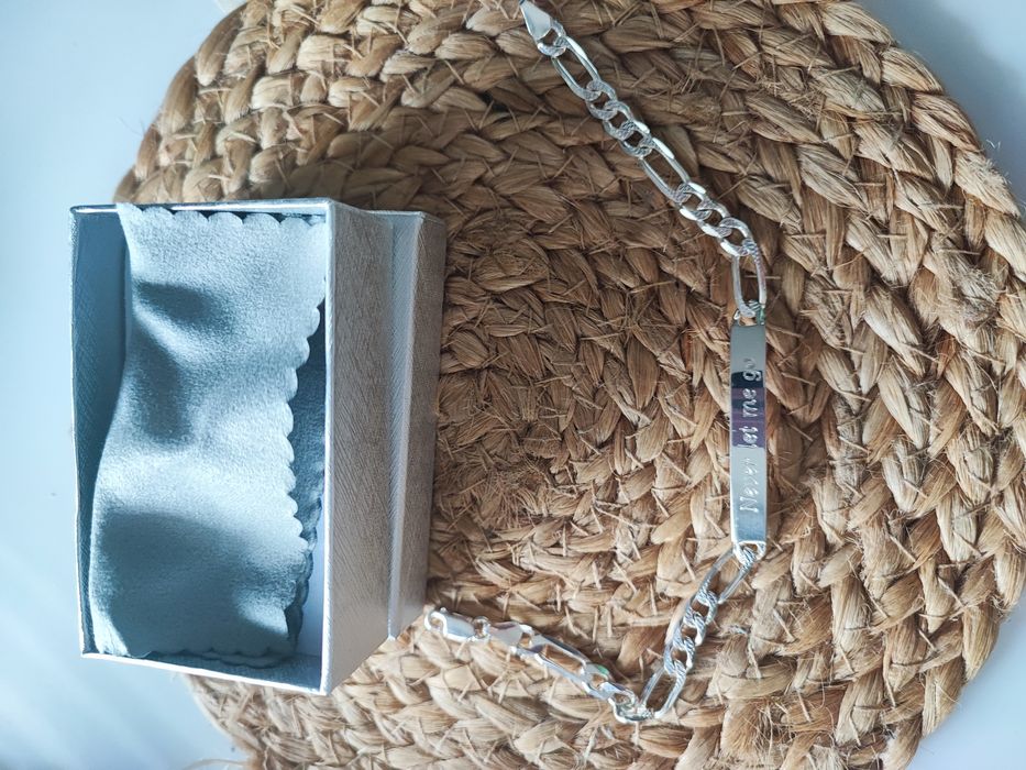 Bransoletka srebrna próba 925