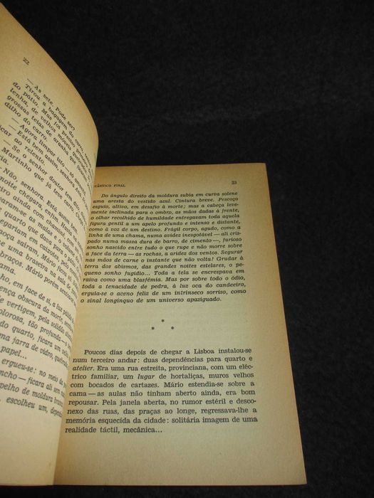 Livro Cântico Final Vergílio Ferreira 1ª edição 1960