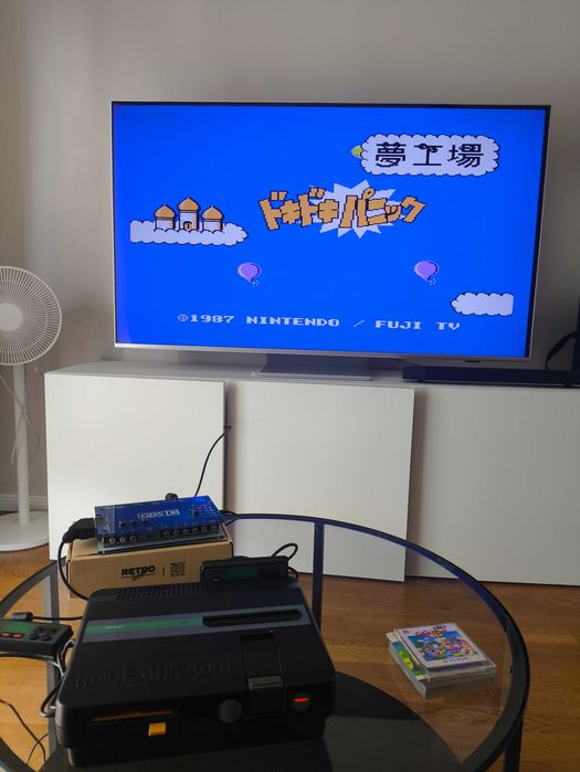 Doki Doki Panic Yume Kojo CIB Nintendo Famicom Disk System Nes Pegasus