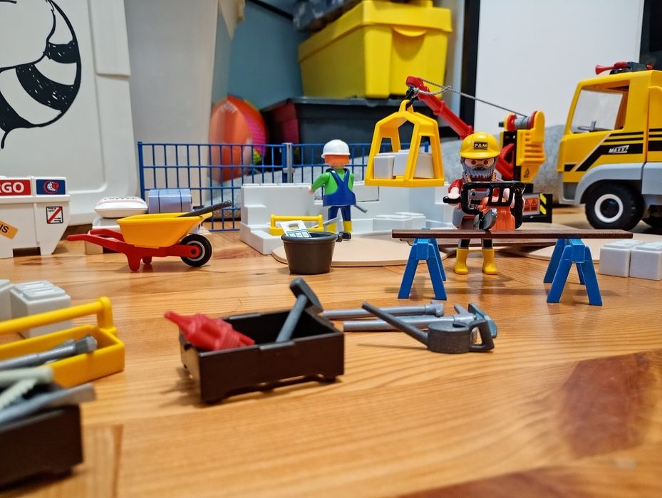 Wielki plac budowy Playmobil