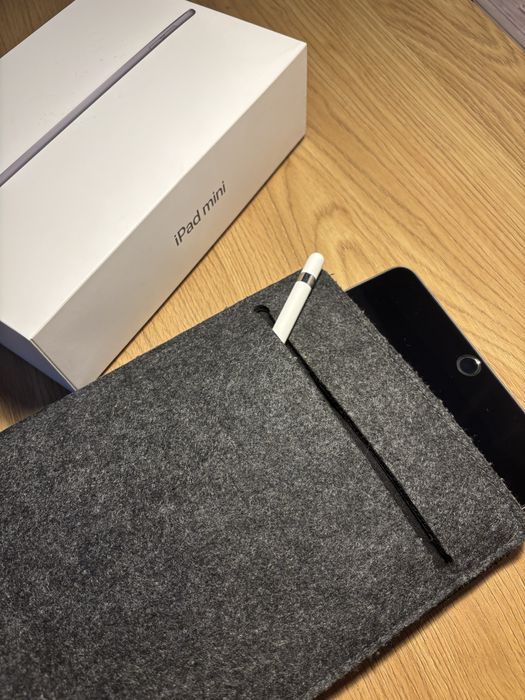 iPad mini 5 64gb + pencil + etui sleeve
