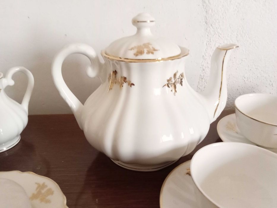 serviço de chá antigo