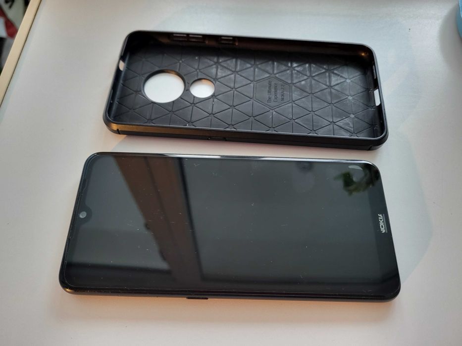 Смартфон 3 слота Nokia 7.2 4/64 Zeiss камера Ips экран Android one